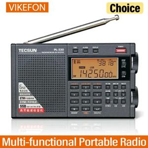 VIKEFON PL-330 FM/MW/SW/LW SSB DSP 전대역 라디오 다기능 휴대용 라디오 수신기 고감도 라디오 PL330