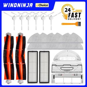 샤오미 미지아 1C 2C 1T STYTJ01ZHM 물걸레 천 물탱크 필터 드리미 F9 메인 브러시 먼지통 진공청소기 예비 부품 키트