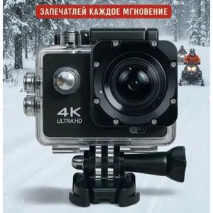 크리스마스 야외 스키 4K WiFi 액션 카메라 비디오 녹화 4K/30FPS 2.0인치 170도 방수 스포츠 카메라 헬멧