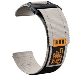 Garmin Easy Fit 나일론 스트랩 용 20 22mm Forerunner 255/265/965Active/Vivoactive 4Bracelet Venu Universal Band 용 손목 밴드