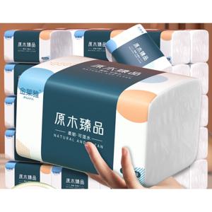 대형 티슈 10 팩, 가정용 변기, 티슈 페이퍼, 변기, 수건, 300 매 전체 상자