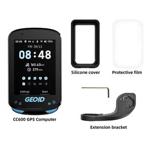 GEOID CC600 컬러 스크린 자전거 컴퓨터 스마트 네비게이션 GPS 무선 자전거 속도계 WIFI ANT + 11 언어 사이클링 주행 거리계