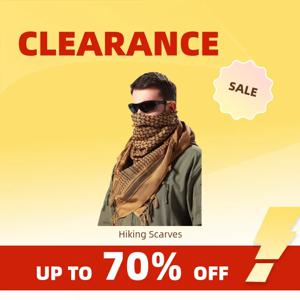 클리어런스_케피예 전술 사막 스카프 랩 셰마그 헤드 넥 아랍 스카프 케피예 스카프 랩 남녀공용_연속 업데이트