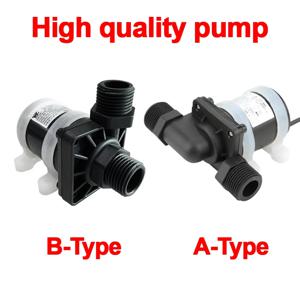 JT-750D4-12 DC 24DC 조정 가능한 순환 부스트 워터 펌프 24V -40 ℃   ~100 ℃   GB