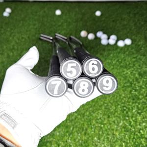 (12개입)플라스틱 골프 클럽 아이언 정리 넘버 번호 표시 골프채 네임택
