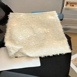 한국어 패션 미니 a 라인 스커트 여성 스팽글 솔리드 컬러 섹시한 스커트 하이 웨이스트 슬림 래핑 된 힙 스커트 여성 봄 여름 새로운