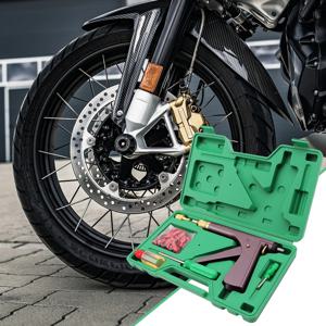 자동차 오토바이 타이어 수리 키트 휴대용 펑크 수리 플러그 차고 오토바이 진공 타이어 수리 건 자동차 타이어 블록 공기 누출 방지 키트