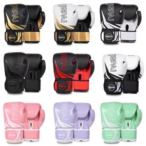 6 8 10 12 14 16oz 권투 장갑 전문 무에타이 Guantes De Boxeo 무료 싸움 MMA 샌드백 훈련 장갑 남성 여성