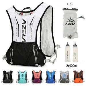 통기성 수분 공급 조끼 트레일 러닝 백팩, 경량 사이클링 달리기 조깅 마라톤 배낭 라이딩 자전거 등반 가방