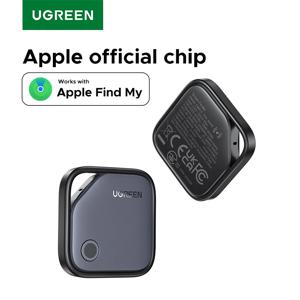 UGREEN 스마트 블루투스 추적기, 키 찾기 항목 찾기 SmartTag 최대 2년 배터리 전화 찾기(Apple Find My(IOS만 해당)용)