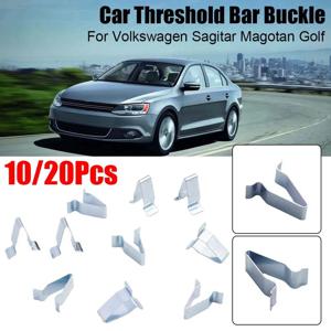10/20개 자동차 도어 스트립 라이닝 금속 고정 클램프 (폭스바겐, 시트, 아우디 A3 A4 A6 자동차 트렁크 후면 도어 홀더용)