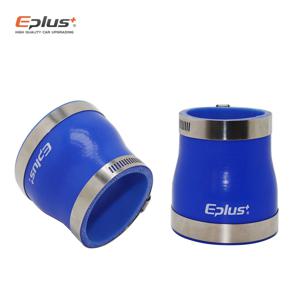 EPLUS 범용 실리콘 튜빙 호스 직선형 대형에서 소형 커넥터 리듀서 자동차 인터쿨러 터보 흡입 파이프 실리카 젤 블루