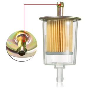 1pc 가솔린 필터 디젤 초대형 연료 필터 범용 RV 인라인 연료 라인 정원 도구 스쿠터 오토바이 자동차 부품