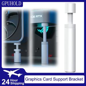 GPUHOLD 흰색 그래픽 카드 GPU 지원 브래킷 비디오 카드 새그 홀더 브래킷 GPU 홀더 안티 새그 스탠드 알루미늄 홀더 27-120mm