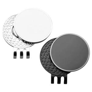 골프 공 마커 모자 클립 금속 자기 골프 공 마커 벨트 및 포켓 클립 온 골프 공 마커 야외 골프 액세서리