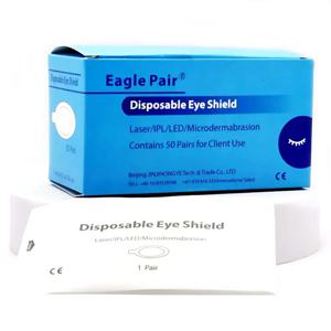 IPL 레이저 LED 미세 박피술 눈 보호 190-11000nm용 50/100쌍 OD7+ 일회용 눈 방패