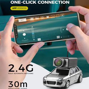 WLtoys 6401 미니 RC카 1:64 720P FPV 카메라 Wifi 앱 제어 2.4G 무선 조종 카메라 자동차 어린이 및 성인용 장난감