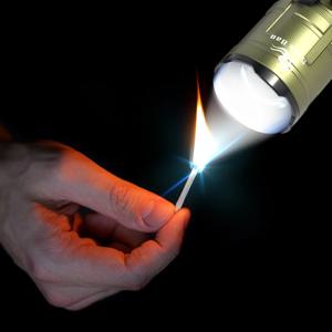 샨 바오 3000LM 배터리 3000mAh 야외 줌 방수 그린 플래시라이트 강력한 초점 조명 소스 불꽃 점화 가능