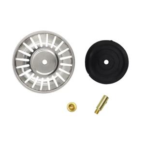 프리미엄 스테인리스 스틸 교체용 주방 싱크 스트레이너 배수구 플러그 80mm 배수구 스트레이너 배수 바구니 1개