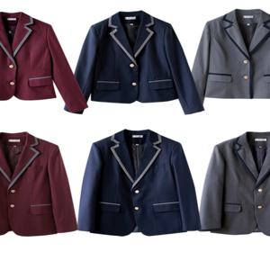 한국 스타일 학생복 재킷 영국 대학풍 아우터 상의 커플룩 여권 사진 학급복