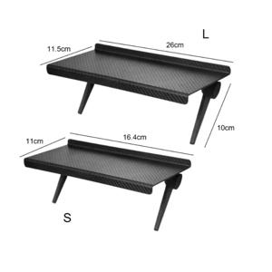 1PC 인기 컴퓨터 및 TV 화면 보관 랙 무선 공유기 셋톱박스 랙 무타공 보관 브래킷 신성한 도구