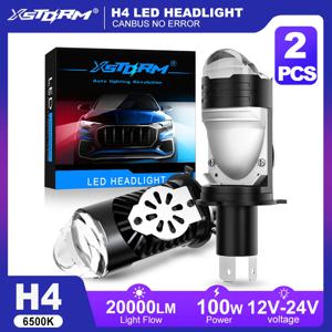 XSTORM H4 LED 렌즈 H4 LED 캔버스 자동차 LED H4 헤드라이트 미니 프로젝터 LED 오토바이 헤드라이트 H4 LED 자동차 헤드라이트 전구