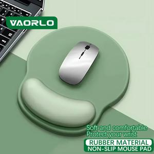 그라디언트 색상 마우스 패드 편안한 손목 받침대 미끄럼 방지 마우스 패드 소프트 마우스 패드 손목 받침대 컴퓨터 데스크탑 실리콘 마우스 패드