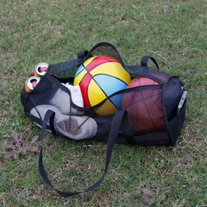 메쉬 다이빙 가방 스쿠버 서핑 스노클링 장비 정리함 접이식 대형 더플백 (농구, 배구, 축구 스포츠 장비 가방)