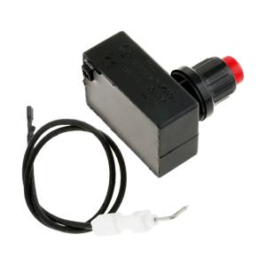 가스 파티오 히터 그릴 스토브 용 400mm 전극 점화 케이블 와이어가있는 1pc 프로판 전자 펄스 가스 점화기 어셈블리