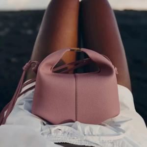 폴 벤토 백 프렌치 폴리몬 니치 가죽 신상 원숄더 크로스바디 출퇴근용 핸드백 덤플링 백 여성용