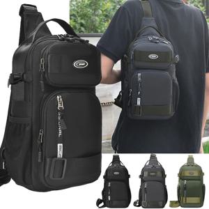 남성과 여성을 위한 중성적인 크로스바디 백은 여행용으로 적합하며, 숄더백과 여행용 가방을 포함합니다.