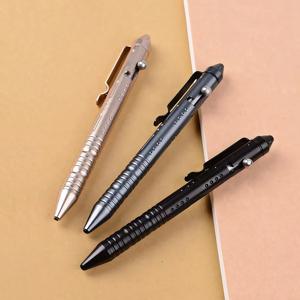 볼트 액션 전술 펜 시그니처 볼펜 학교 학생 사무용 문구류 비상용 창문 파괴기 자기 방어 용품