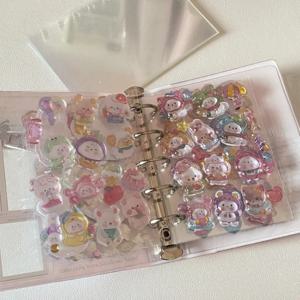 20장 M5 리필 용지 PET 양면 필름 노트북 와시 테이프 컬렉션 북 스티커 보관 정리함 저널링용