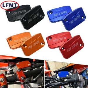 오토바이 CNC 프론트 및 브레이크 클러치 유체 저장소 커버 캡 KTM XC XCW XCF SX SXF EXC EXCF 125 150 250 300 350 450 500용