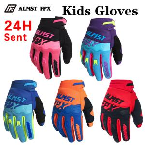 Almst Fpx MTB 어린이 자전거 장갑 여름 통기성 어린이 오토바이 밸런스 장갑 소년 소녀를위한 마운틴 로드 모토크로스 장갑