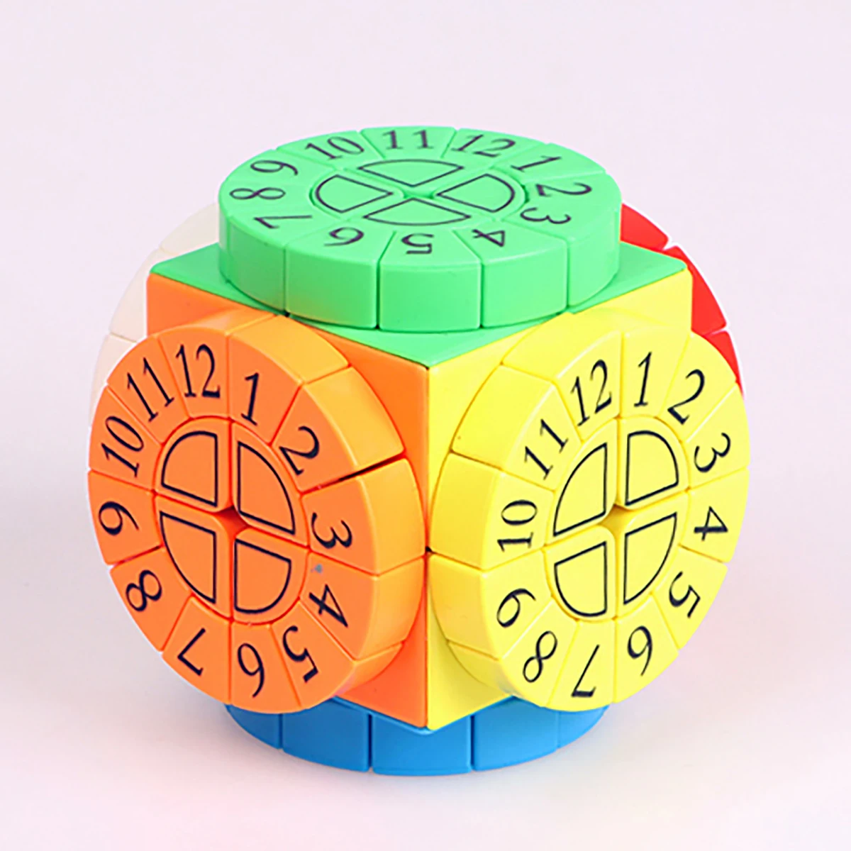 매직 큐브 2x2x2 디지털 타임 머신 큐브 레이싱 스트레스 해소 퍼즐 전문 부드러운 속도 게임 어린이 장난감 선물