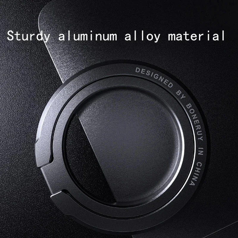 2025년 신제품 마그네틱 폰 링 홀더, MagSafe 액세서리용 조절 가능한 핑거 링 지지대, 아이폰용 자석 케이스용