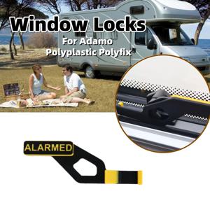 1/2PCS 캠핑카 창문 잠금 장치 모터홈 카라반 창문 방풍 보안 잠금 장치 아다모 폴리플라스틱 폴리픽스용 액세서리