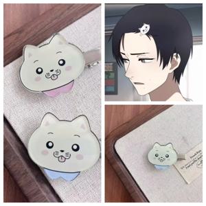 애니메이션 여름 히카루가 죽었다 츠지나카 요시키 캐릭터 코스프레 머리핀 귀여운 고양이 헤어클립 액세서리 선물 소품