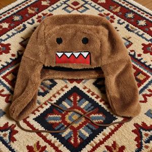 남자와 여자를위한 경량 만화 모자 귀여운 재미 있은 레이 펭 스타일 봄 여름 플러시 장식 모자 인기 패션 액세서리