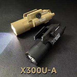 X300U-A 다기능 전술 라이트: 20mm 레일에 적합, 장난감 에어소프트 총, 사냥, CS 경기 및 워게임용