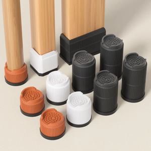 테이블 다리 가구 높이 패드: 두꺼운 미끄럼 방지 방습 라이저 (식탁, 커피 테이블 및 침대용)