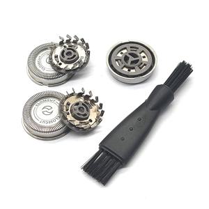 교체용 면도기 헤드, 필립스 HQ56 HQ55 HQ4 + HQ3 YQ6008 YQ6108 HQ6900 HQ6990 HQ6843 HQ300 HQ64 HQ916 면도날, 3 개