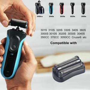 브라운 시리즈 3 모델용 21S/21B 교체용 면도기 헤드 21B 32B 320S-4 330S-4 340S-4 350CC-4