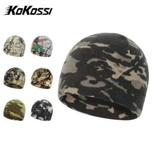 KoKossi 방풍 모자 따뜻한 두꺼운 위장 비니 모자 겨울 부드러운 폴라 플리스 모자 야외 남성 여성을위한 따뜻한 해골 모자 유지