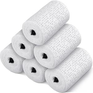 석고 천 롤 흰색 거즈 스트립 공예용 붕대, 복부 캐스트 마스크 제작, 바디 몰드, 풍경 예술용