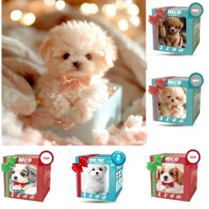 스마트 인터랙티브 로봇 강아지 장난감, 터치 센서가 있는 전자 강아지 - 소녀들을 위한 최고의 선물