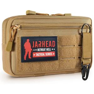 전술 1000D 레이저 컷 Molle Pouche 배낭 조끼 듀티 벨트 사냥 액세서리에 대한 소형 방수 유틸리티 관리 가방