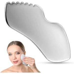 전문 강철 마사지기, 목 어깨 몸을 위한 딥 티슈 괄사 도구, 근육 긴장 및 통증 완화, 가정용