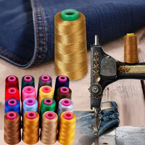 1300야드 203 재봉실 두꺼운 강력한 가구용 청바지 단추 폴리에스터 실 캔버스 가정용 재봉 용품